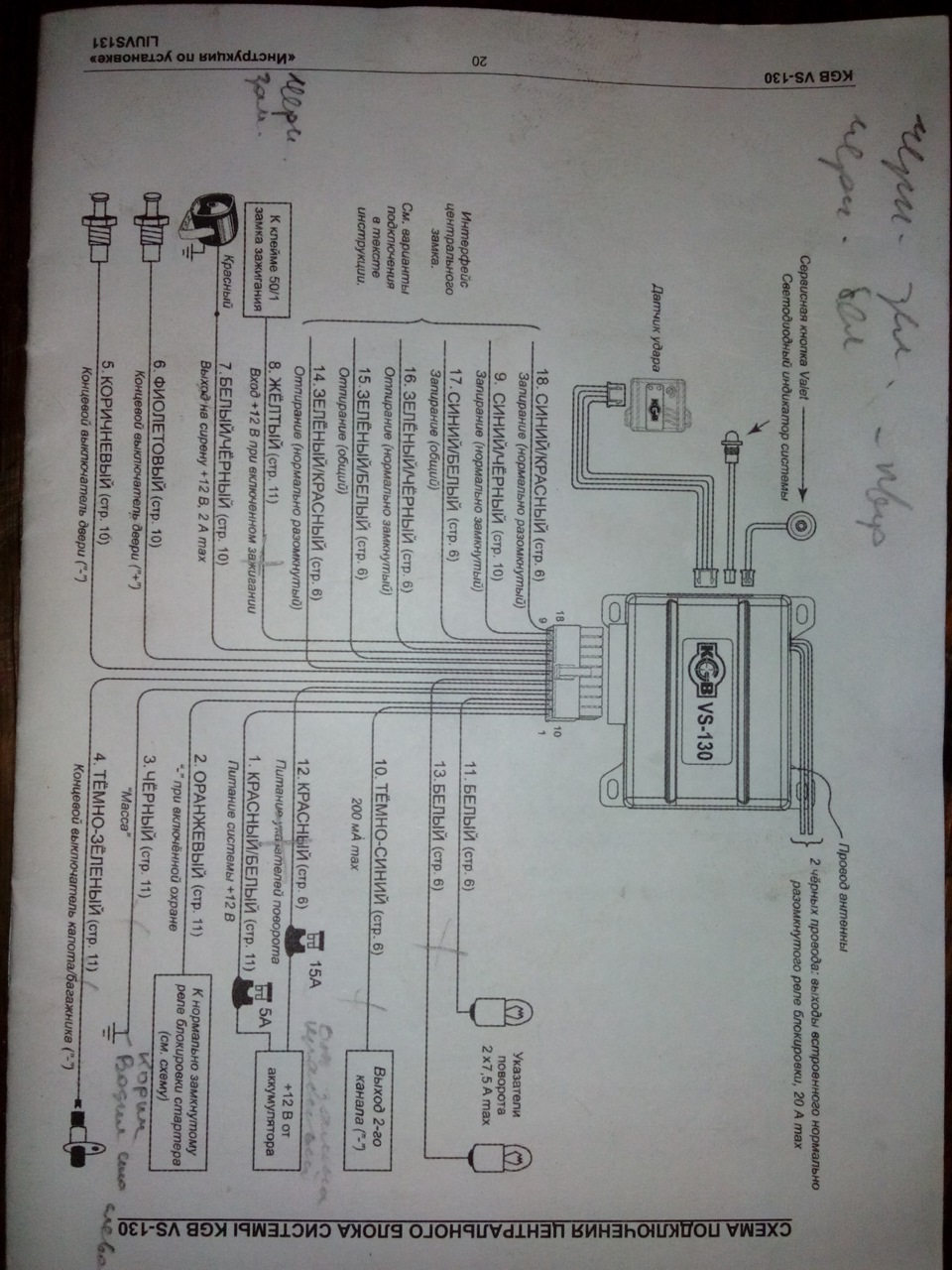 Установка сигнализации KGB (Всё серьёзно)) — Audi 80 (B3), 1,8 л, 1987 ...