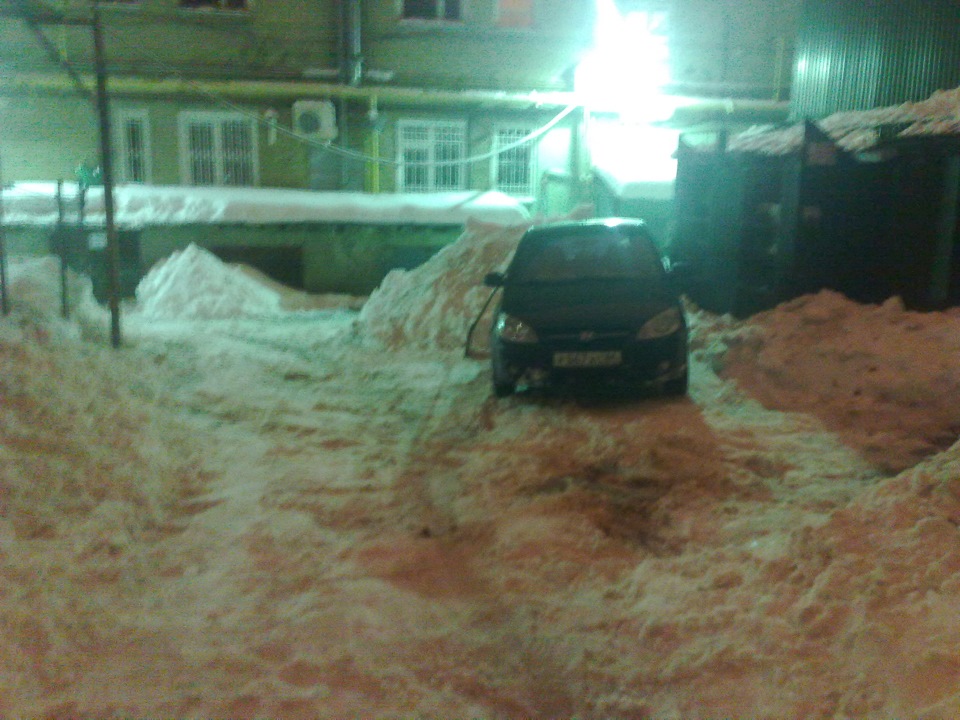 Наш расход 1литр воды/50кг снега — Hyundai Getz, 1,4 л, 2008 года ...