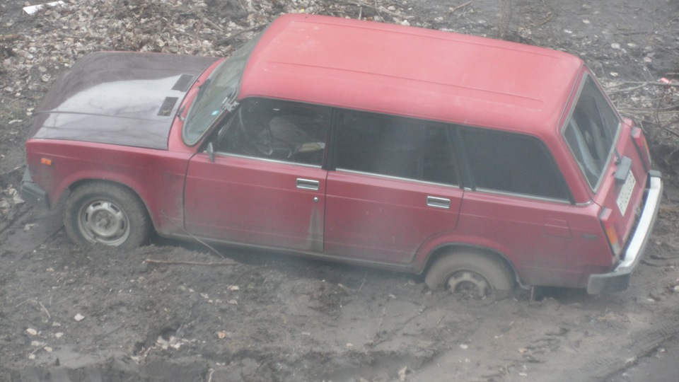 Ну куда же ты полез))) — Nissan X-Trail II (t31), 2 л, 2008 года ...