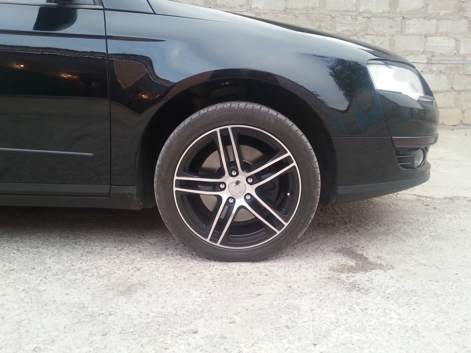 Решил перекрасить диски — Volkswagen Passat B6, 1,6 л, 2006 года ...