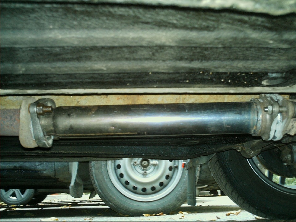 Вставка вместо катализатора — Lada 2114, 1,5 л, 2004 года | тюнинг | DRIVE2