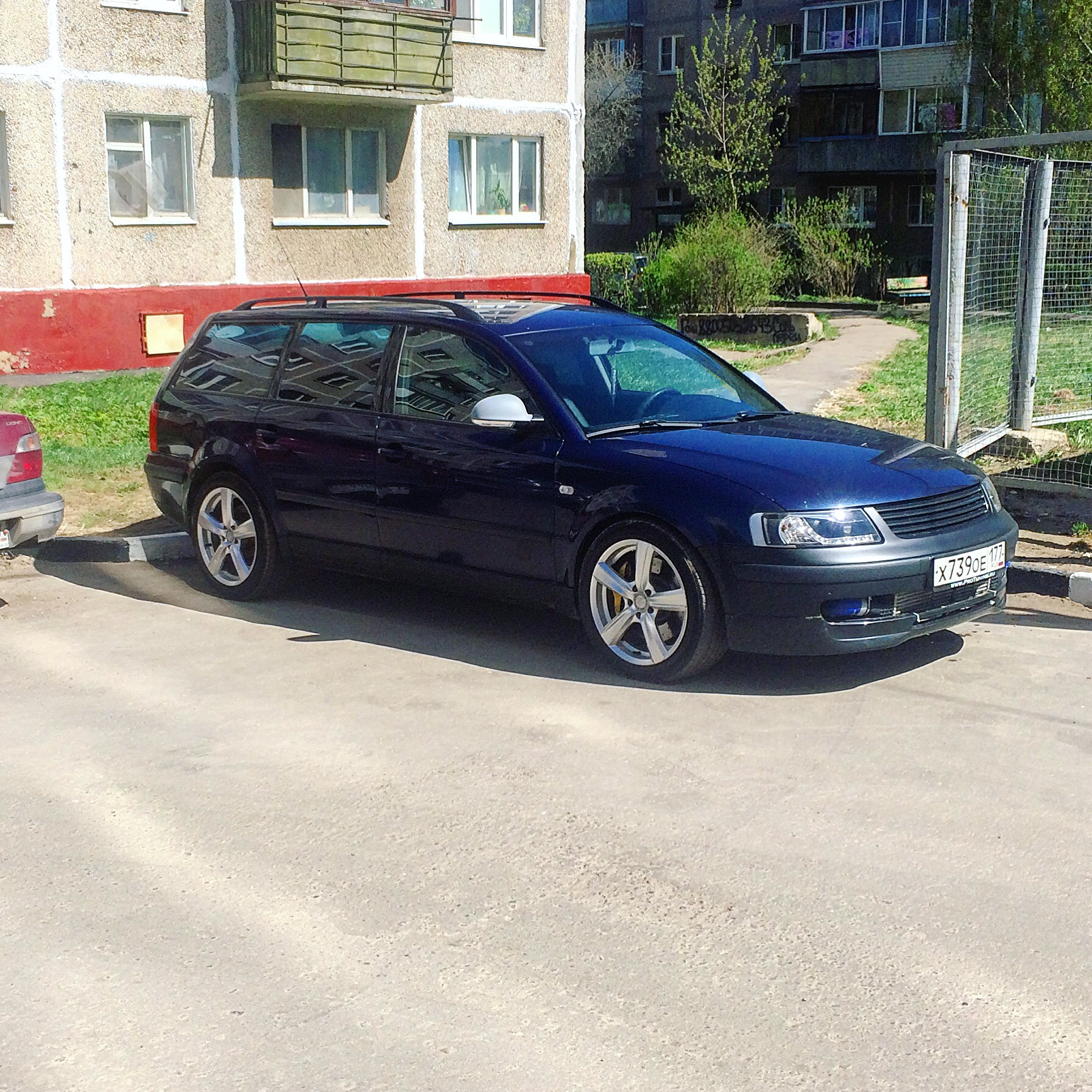 Новые диски R17 Audi 7Jx17 ET37 — Volkswagen Passat Variant (B5), 1,8 л ...