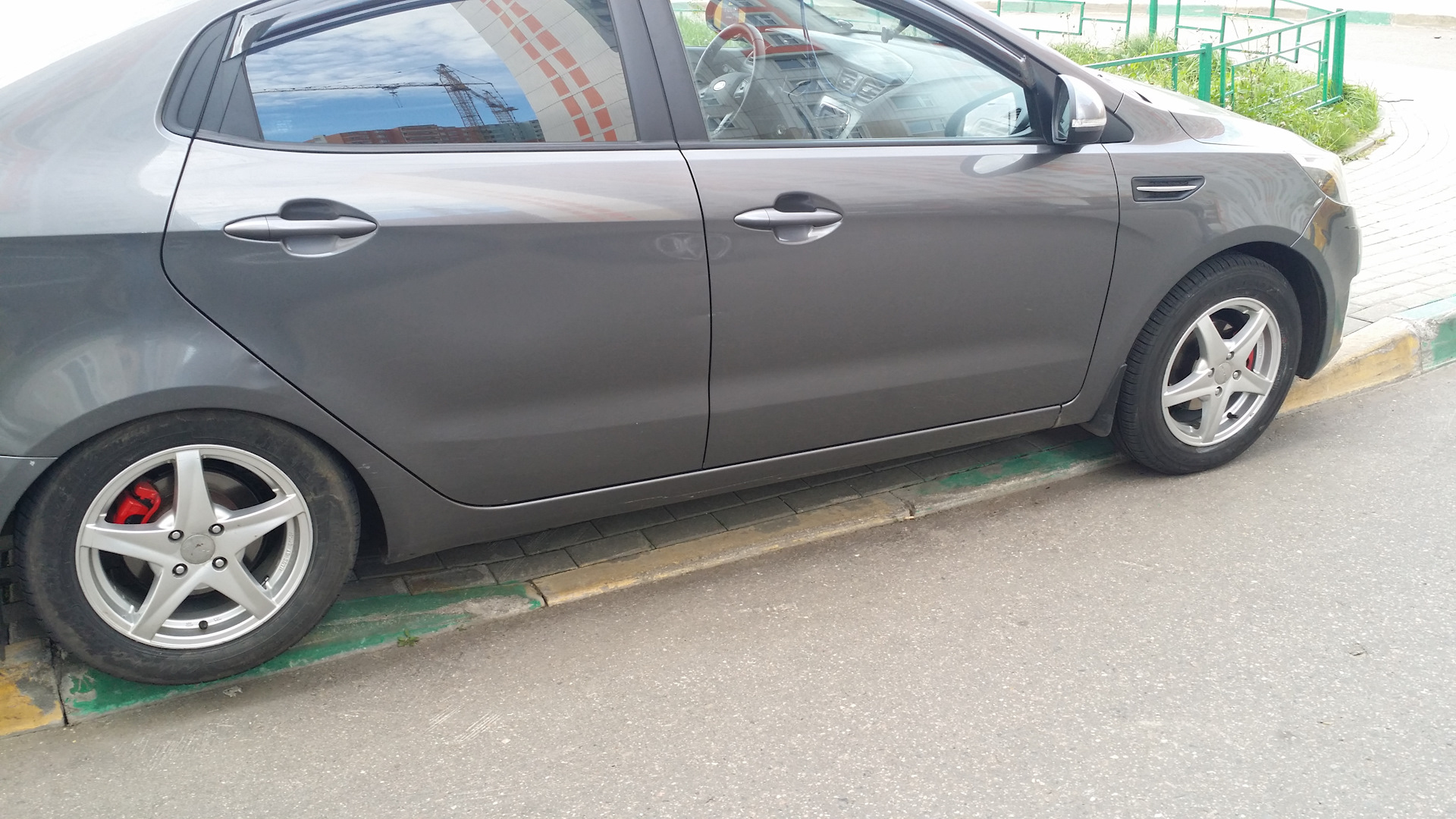 Enkei by RIO) — KIA Rio (3G), 1,6 л, 2012 года колёсные диски DRIVE2