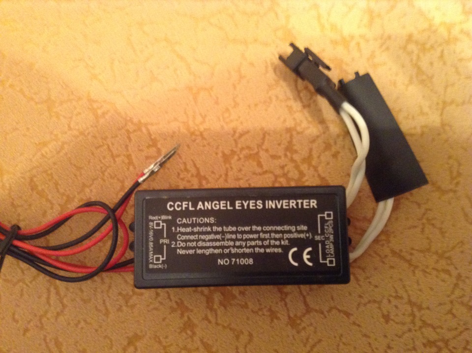 Ccfl angel eyes inverter схема