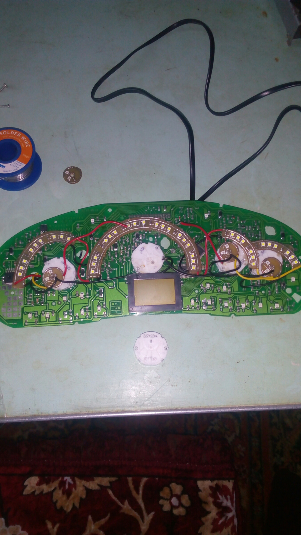 Замена двигателя стрелки в приборке — LADA Калина хэтчбек, 1,4 л., 2008 ...