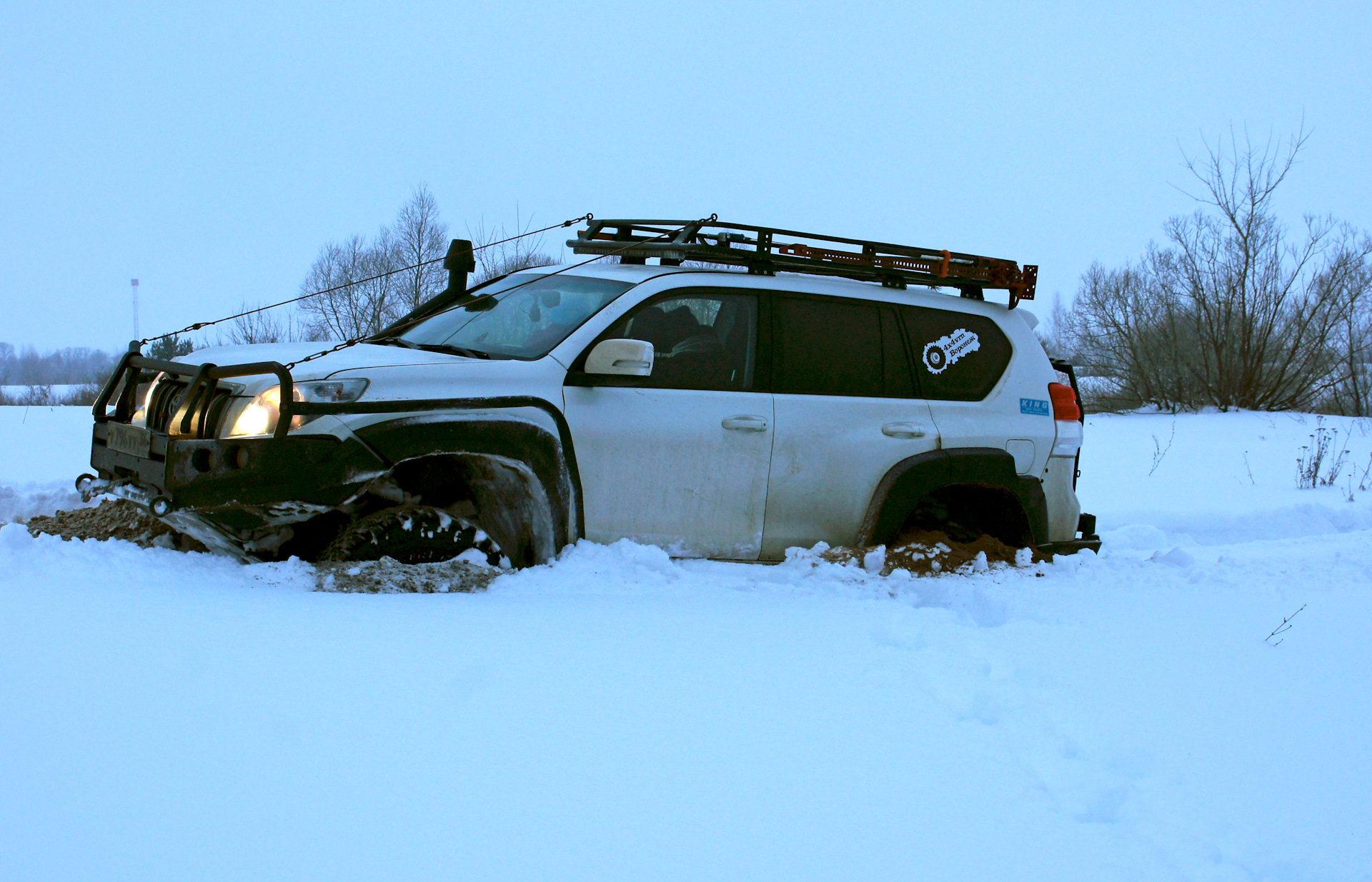 Бензопила — лучший друг джипера! — Toyota Land Cruiser Prado 150-series, 3  л, 2010 года | покатушки | DRIVE2