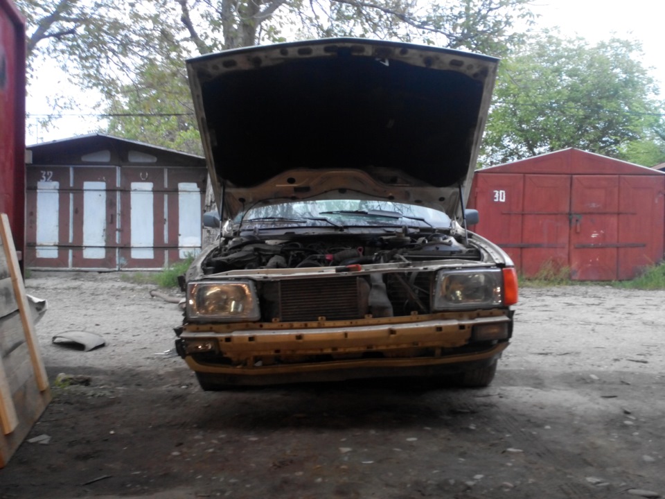 и понеслась… — Audi 100 (C3), 2,2 л, 1988 года | своими руками | DRIVE2