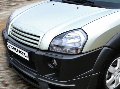 Решетка бампера на туксон 2005 как снять Решётка радиатора. - Hyundai Tucson (JM), 2 л, 2008 года тюнинг DRIVE2