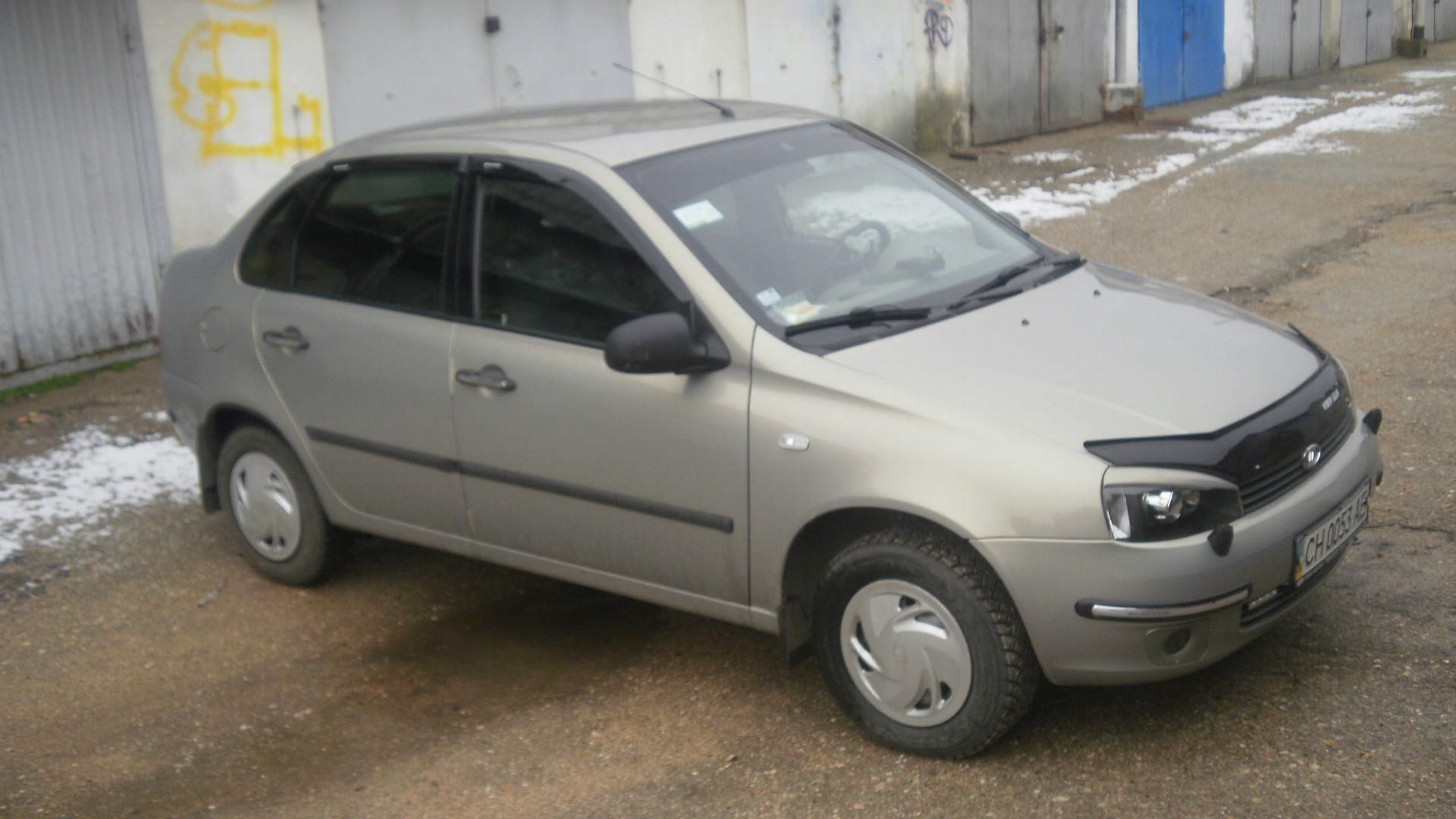 Lada Калина седан 1.6 бензиновый 2007 | Цвет Мускат на DRIVE2