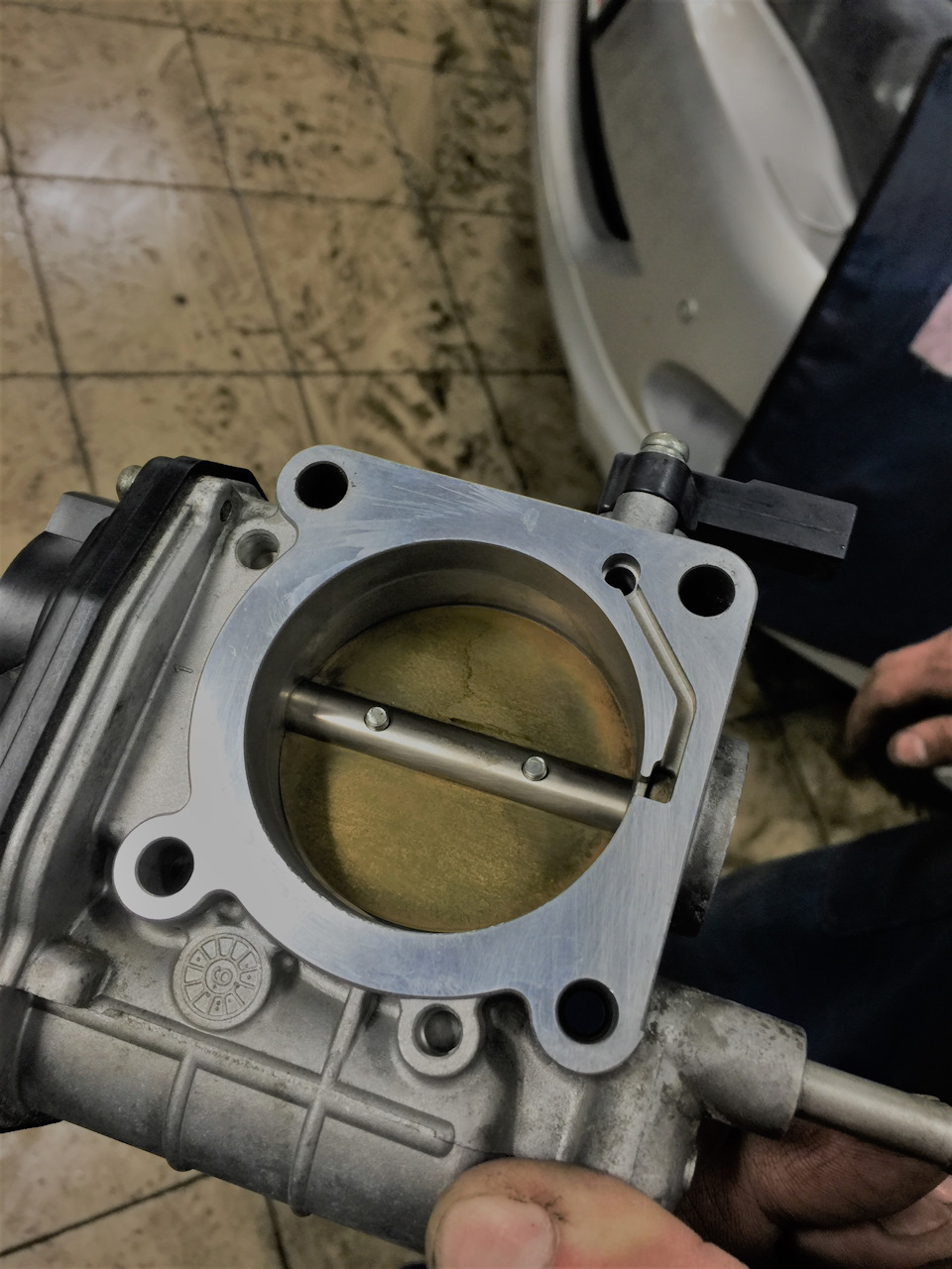 Труба охлаждения, чистка дросселя. — Subaru Impreza (GE, GH), 2 л, 2008 ...