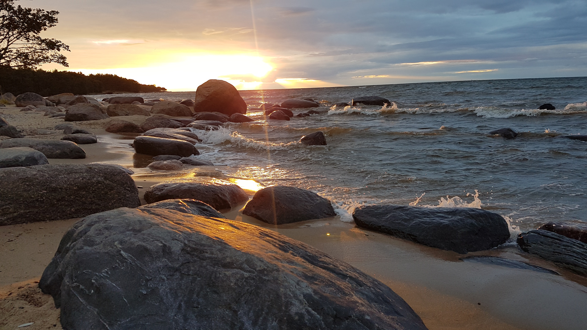 Мелководье финского залива