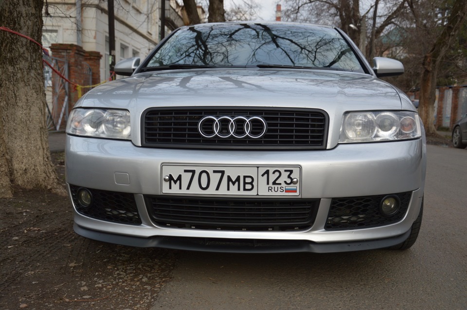 46. Обновленный фронт — Audi A4 (B6), 2 л, 2001 года | стайлинг | DRIVE2