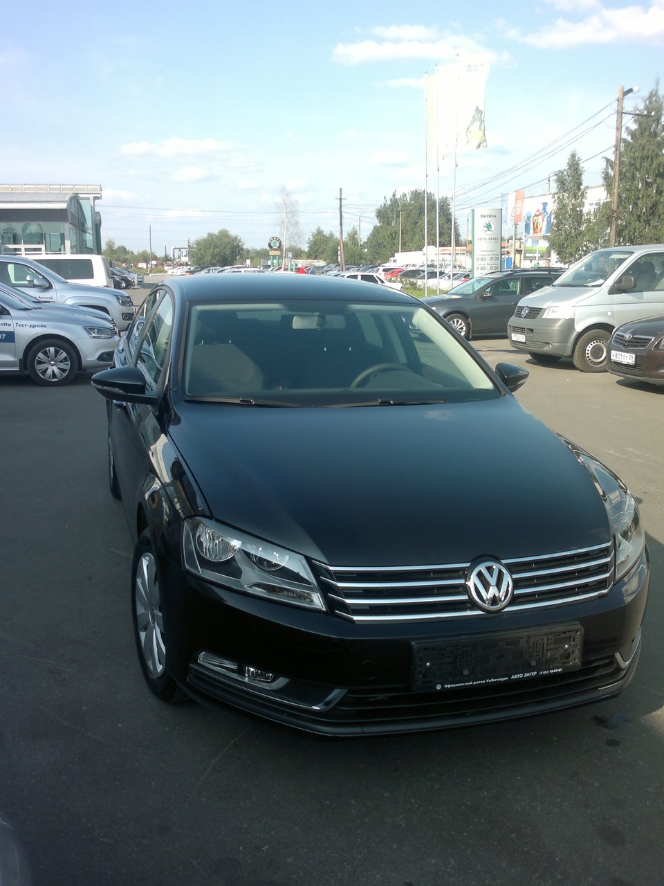 Фольксваген VW Passat Black