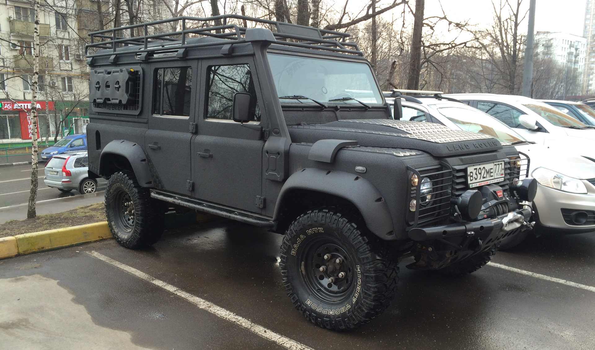 Line-X, отзыв через полтора года — Land Rover Defender, 2,2 л, 2011 года |  тюнинг | DRIVE2