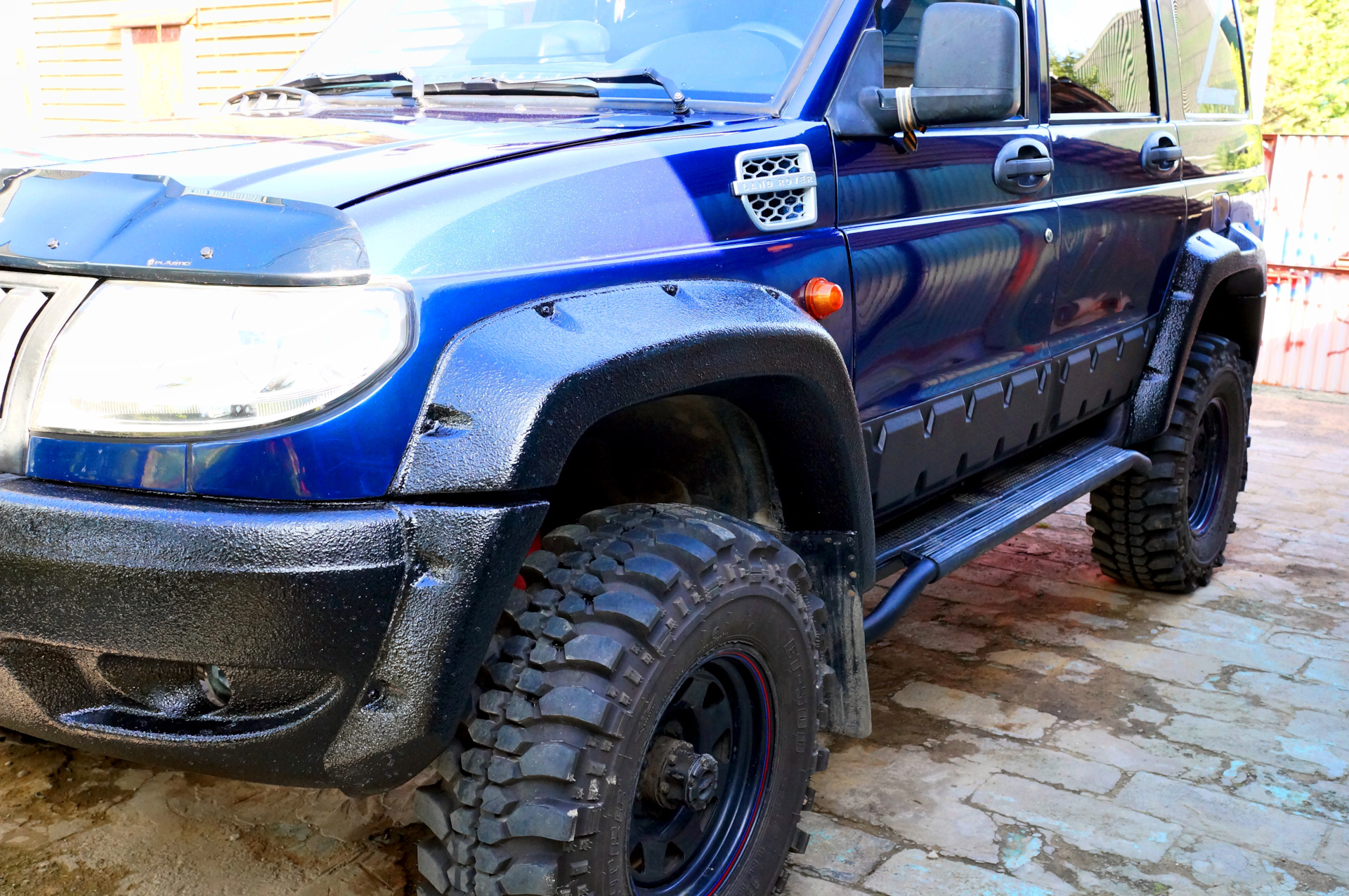 Молдинг-накладки на двери УАЗ Патриот от 4x4Sport 🔥 — УАЗ Patriot, 2,7 ...