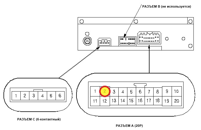 Распиновка магнитолы honda Отключение магнитолы при автозапуске - Honda Jazz (1G), 1,4 л, 2007 года электро