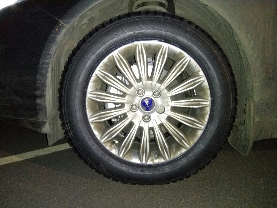 Зимние тапки готовы! — Ford Mondeo V, 2,5 л, 2015 года | шины | DRIVE2