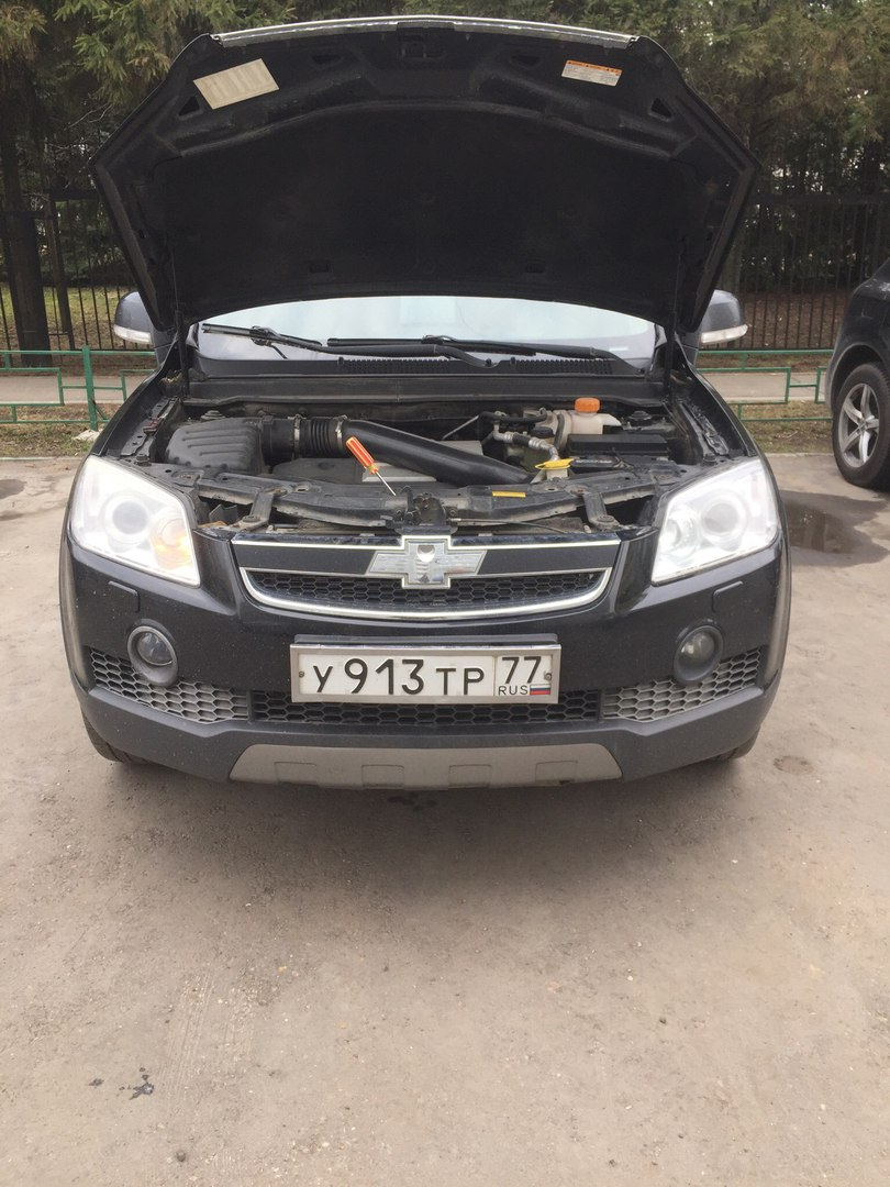 LED габариты — Chevrolet Captiva (1G), 3,2 л., 2008 года | стайлинг ...