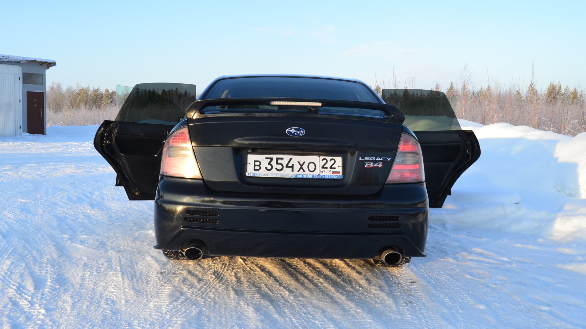 Subaru Legacy B4 (BL) 2.0 бензиновый 2004 | BLACK BERKUT на DRIVE2