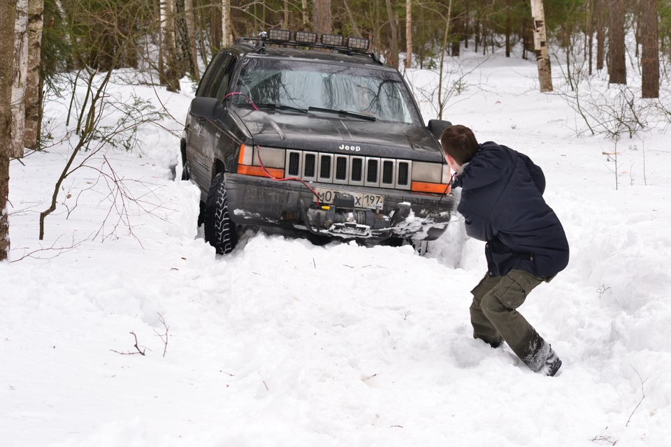 Покатушка Jeep-Hard … Леп и озёра 30.03.2013) — Jeep Grand Cherokee (ZJ ...