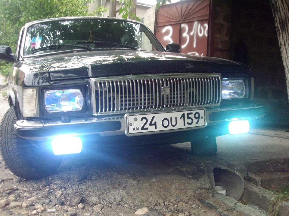 ПТФ+ксенон на 5000 келвинов — ГАЗ 3102, 2,3 л, 2006 года | электроника ...