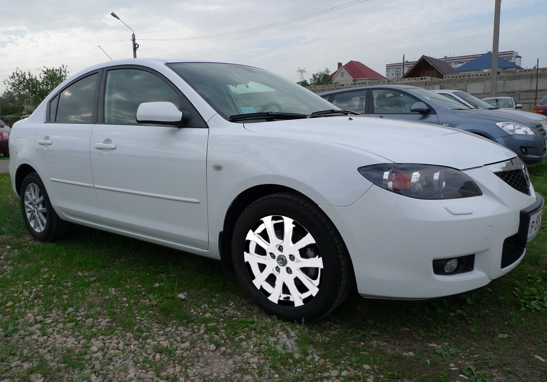 Покраска литья — Mazda 3 (1G) BK, 1,6 л, 2008 года | колёсные диски | DRIVE2