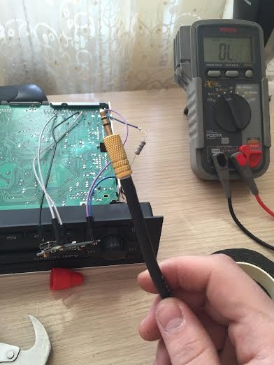 Вот так у меня получился провод — Audi A4 Avant (B7)