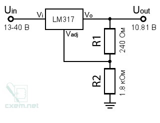 Lm317 микросхема схема подключения Доработка диодных лампочек противотуманок часть1 - Skoda Fabia Mk2, 1,2 л, 2009 