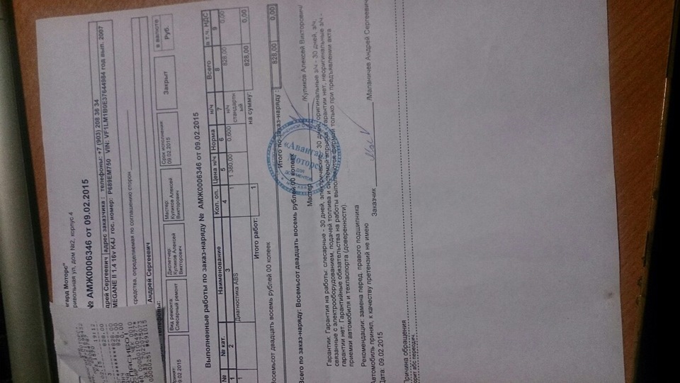 Фото в бортжурнале Renault Megane II