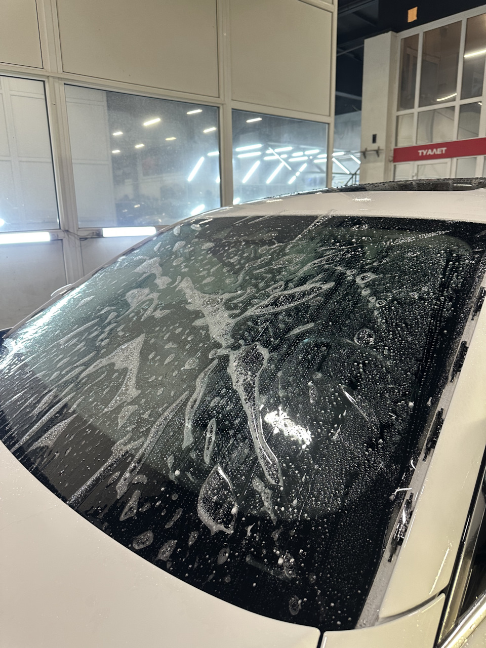 Защитная пленка на лобовое стекло — BMW 5 series (G30), 2 л, 2018 года ...