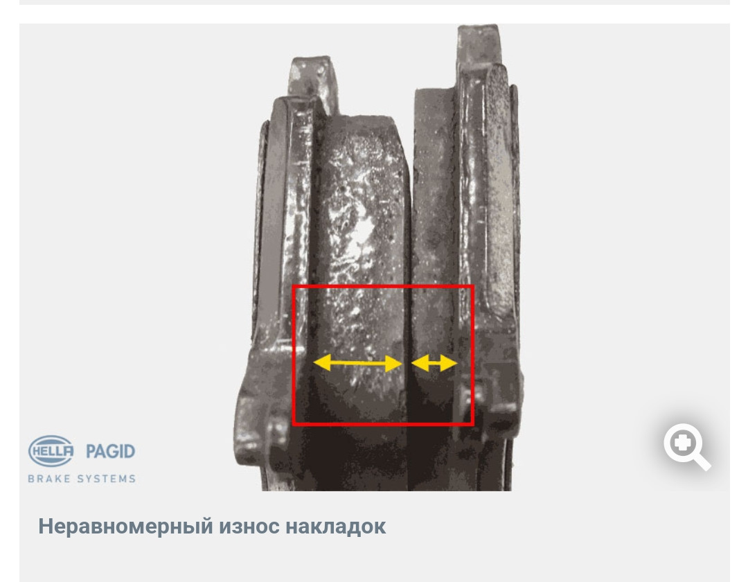 Как посмотреть износ колодок не снимая колеса Часть № 14. ТИПИЧНЫЕ ПОВРЕЖДЕНИЯ ТОРМОЗНЫХ КОЛОДОК. (тормозные системы). - DRIVE
