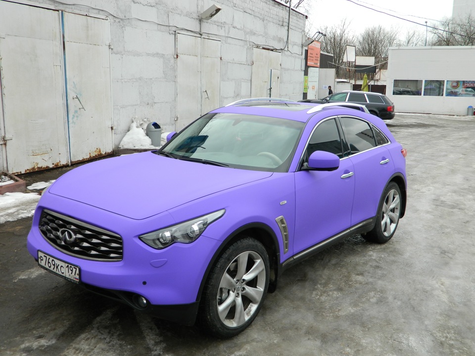 infiniti fx35 фиолетовый