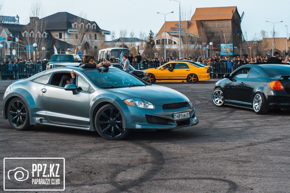 Участие в автошоу "Форсаж" — Mitsubishi Eclipse (4G), 2,4 л, 2006 года ...