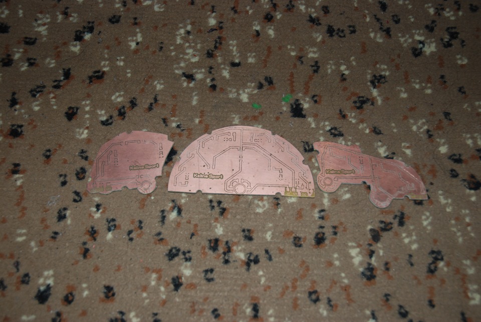 Пересветка приборки Калина VDO ч.2 — Lada Калина хэтчбек, 1,6 л, 2008 ...