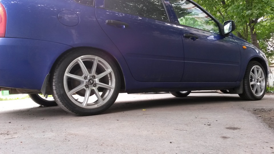 …4x98 r16 -в .С.Т.И.Л.Е. italia design… — Lada Калина седан, 1,6 л ...