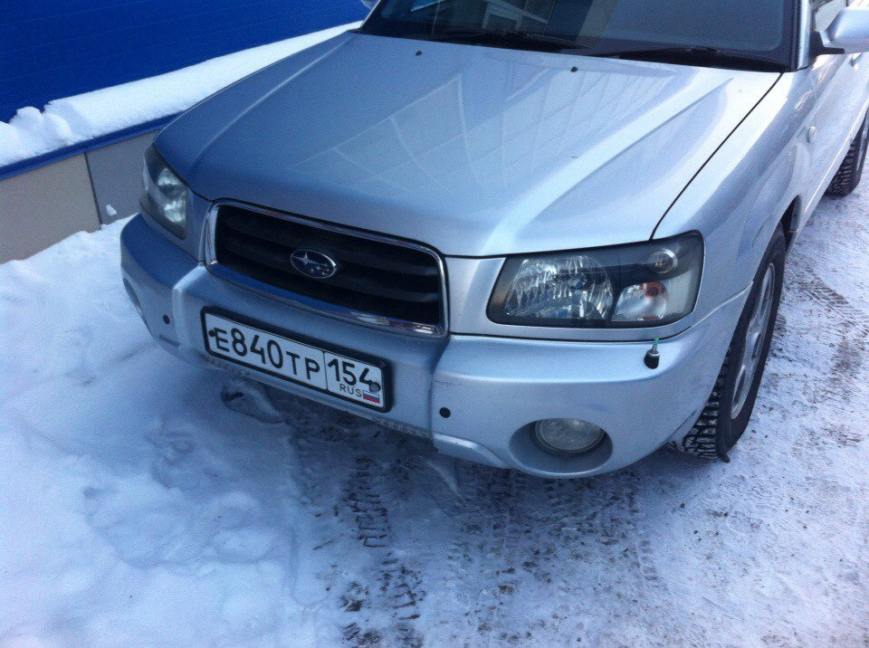 Установка парктроников! — Subaru Forester (SG), 2 л, 2002 года ...
