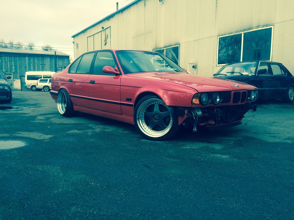 ///??5 "Germany Old School" ??? BMW M5 (E34), 3,8 ??, 1992 ???????? ...