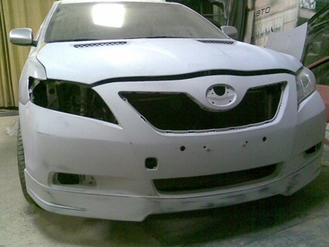 the process of transformation  - Toyota Camry 24 L 2007