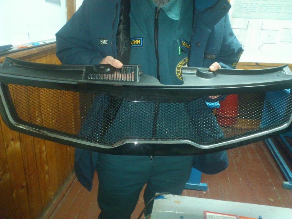 Решил переделать решетку радиатора :) — KIA Ceed (1G), 1,6 л, 2011 года ...