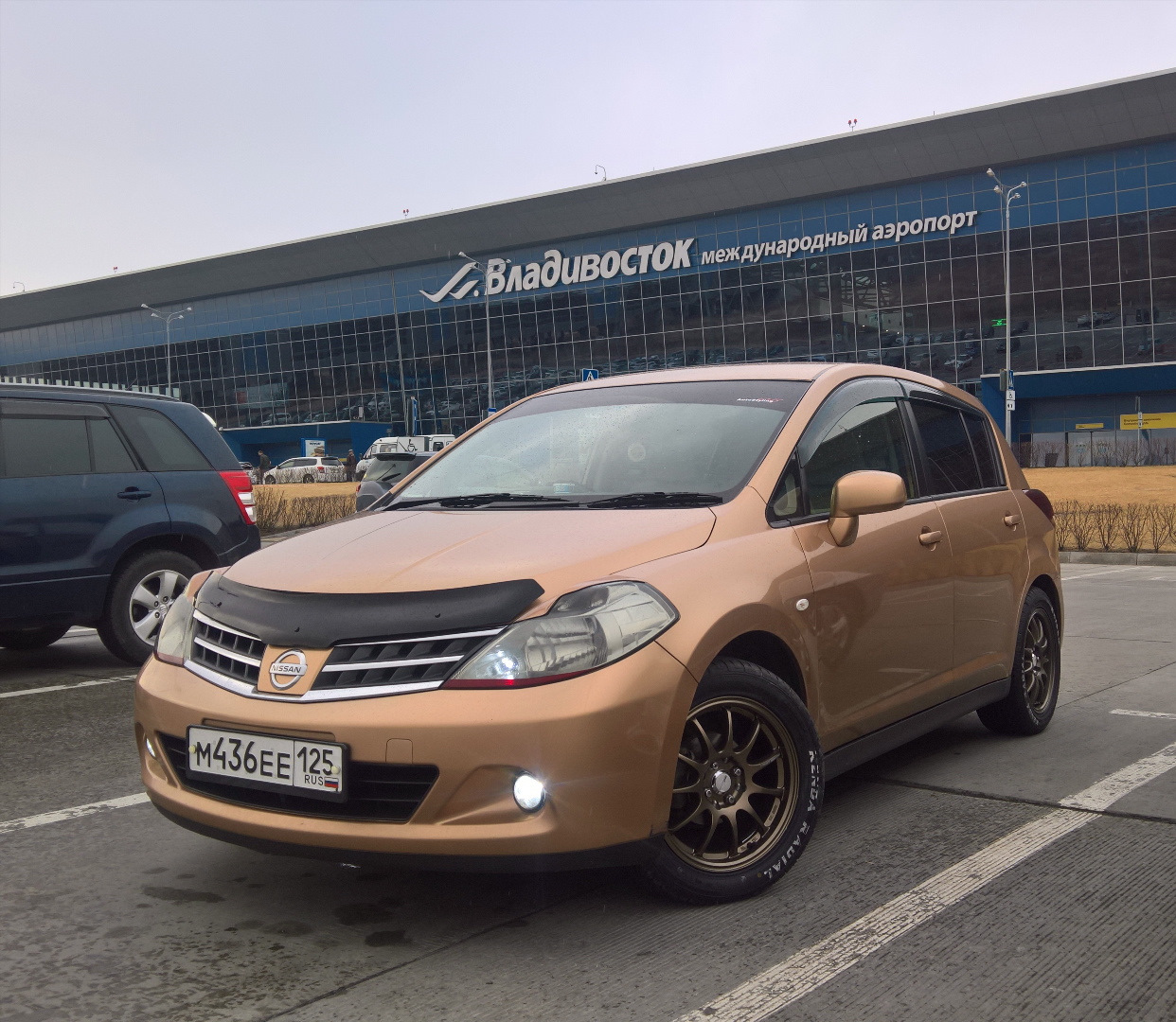 Переобул авто. — Nissan Tiida (1G), 1,5 л, 2010 года | колёсные диски |  DRIVE2