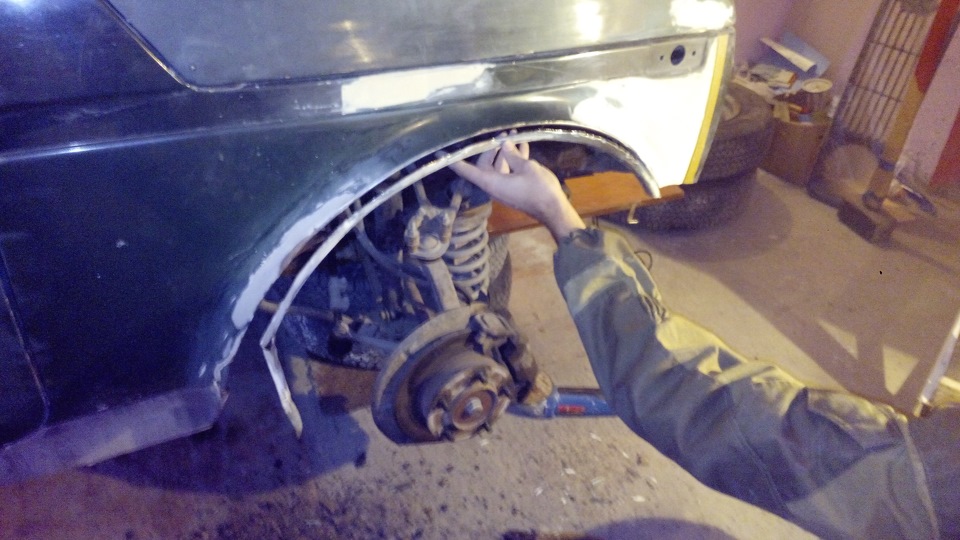 Режем арки — Lada 4x4 3D, 1,7 л, 1999 года | тюнинг | DRIVE2