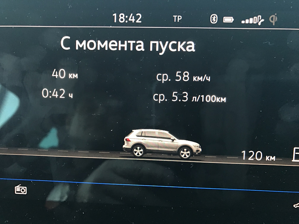 Расход топлива 2 — все ближе к паспорту — Volkswagen Tiguan (2G), 2 л ...