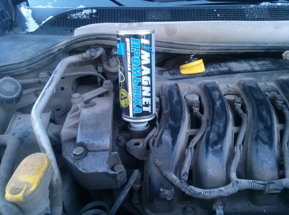 Опыт использования мягкой промывки для двигателя iMAGNET — Renault ...