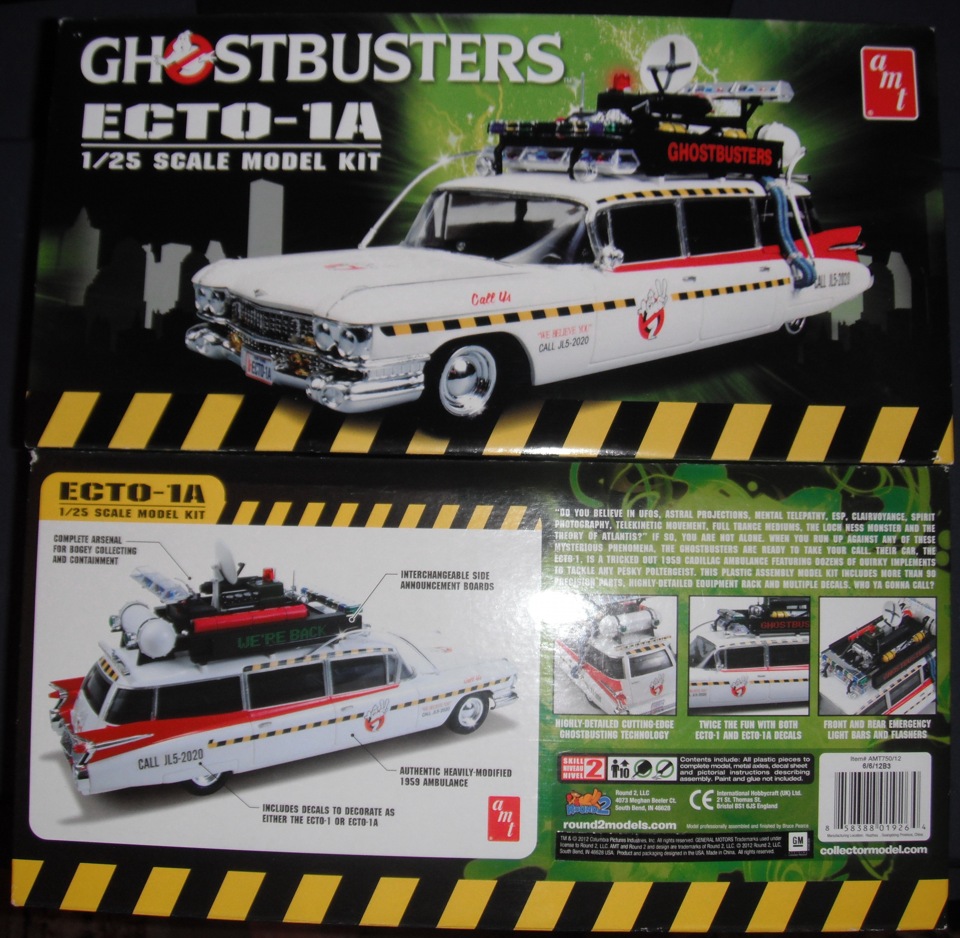 amt ghostbusters ecto 1a
