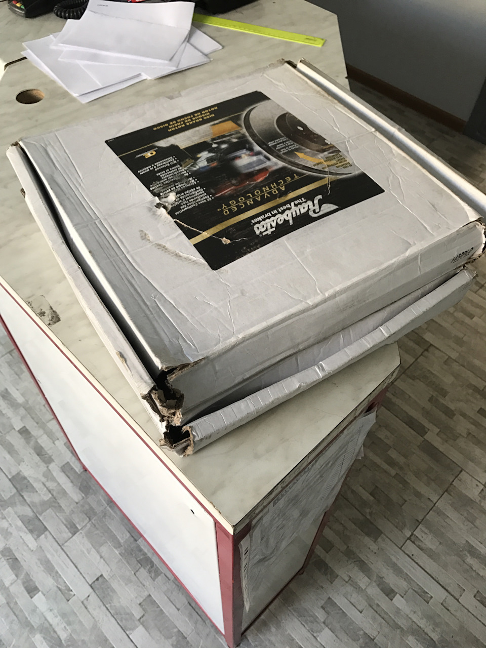 Заменил тормозные диски и колодки — Jeep Grand Cherokee SRT-8 (WK), 6,1 ...