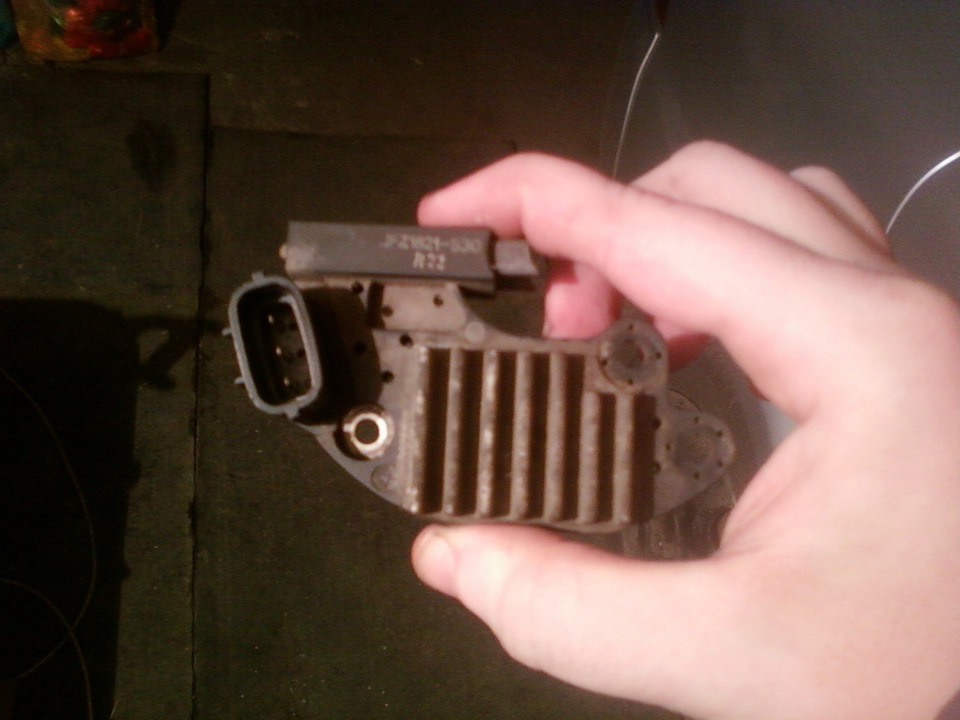 Реле генератора (Перезаряд или недозаряд). — Geely CK, 1,5 л, 2007 года ...