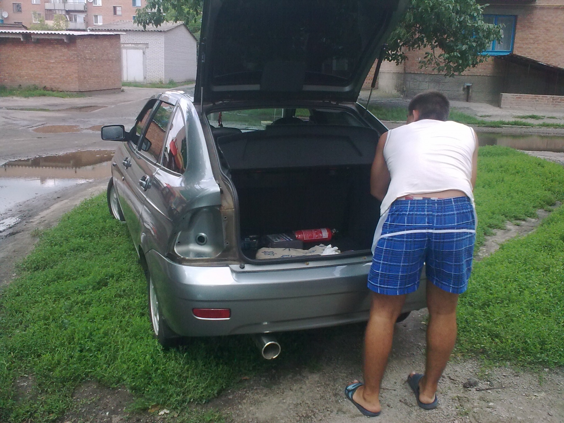 Переделка задних фонарей. — LADA Приора хэтчбек, 1,6 л., 2010 года ...