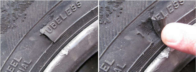 Боковые порезы шин и возможность их ремонта