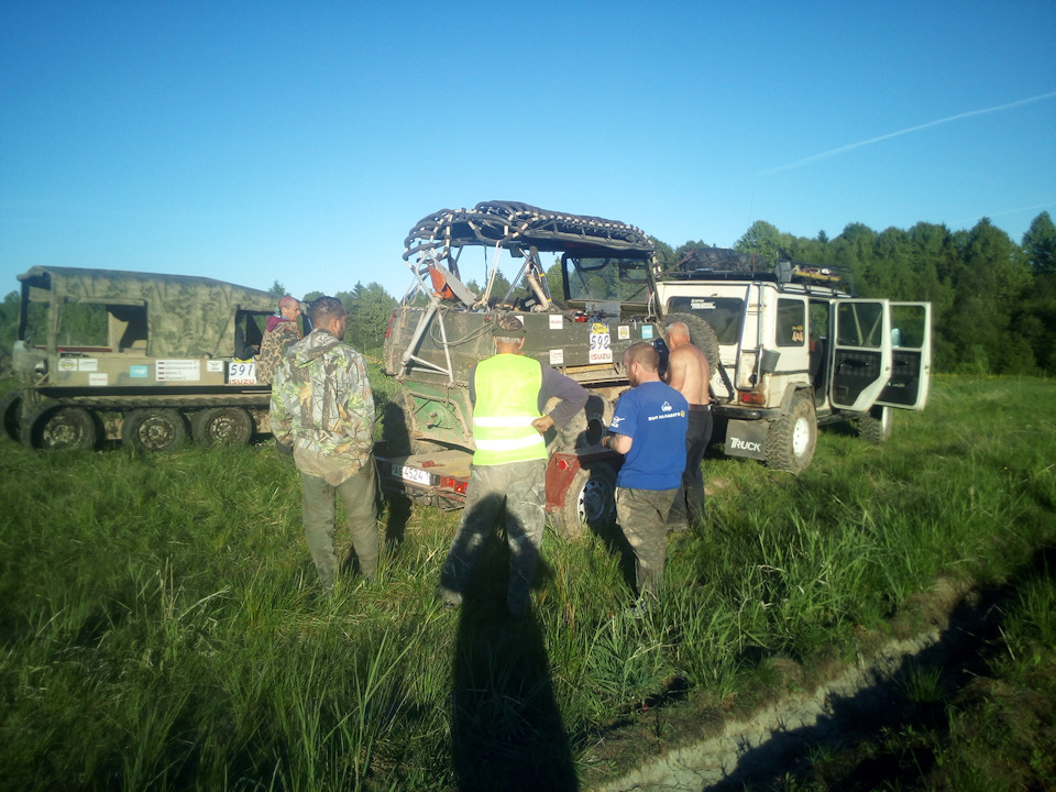 Фото в бортжурнале PTZavr амфибия 6х6