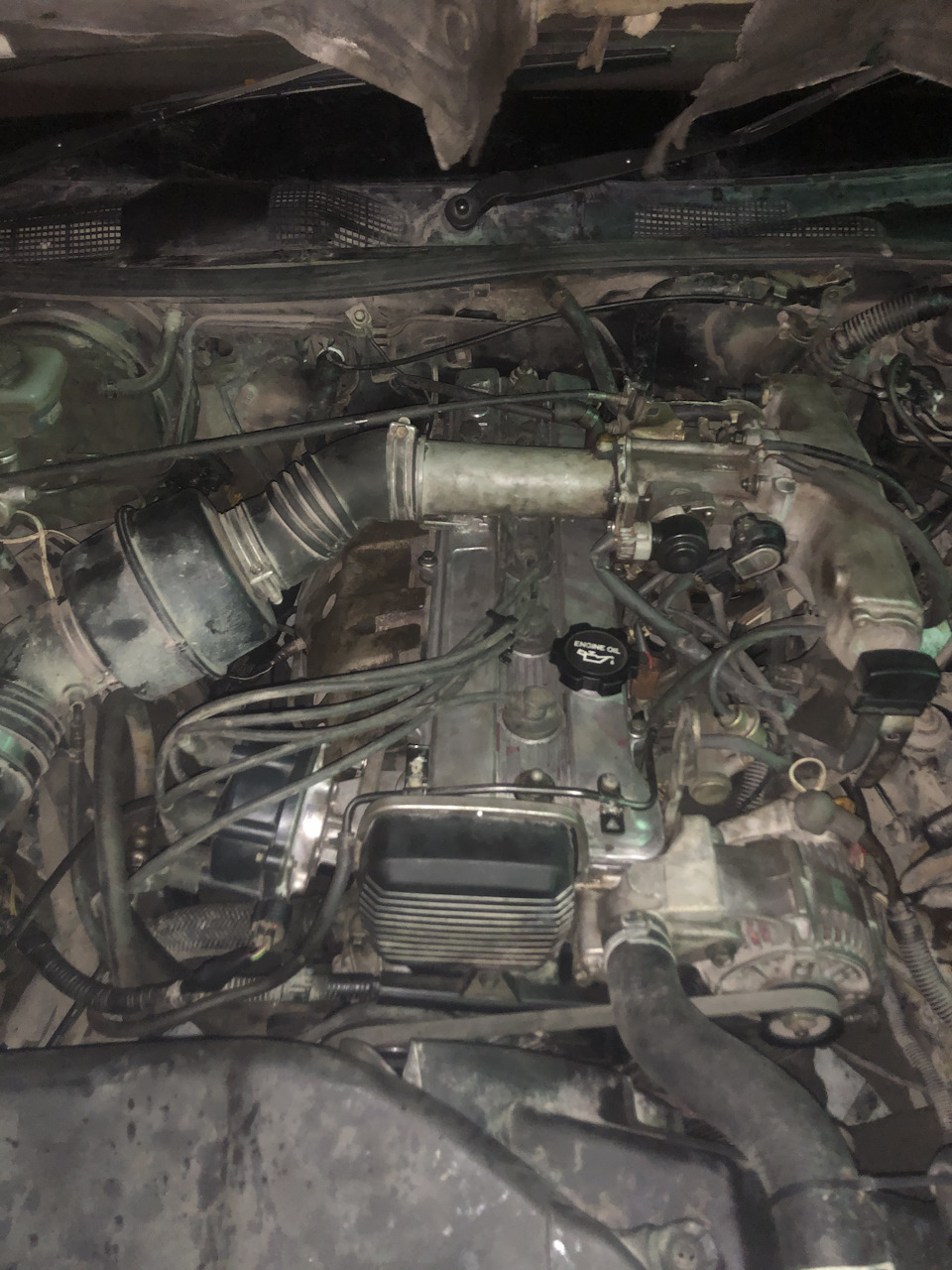 А вместо сердца пламенный мотор V 2.1 — Toyota Crown (S130), 2 л, 1991 ...